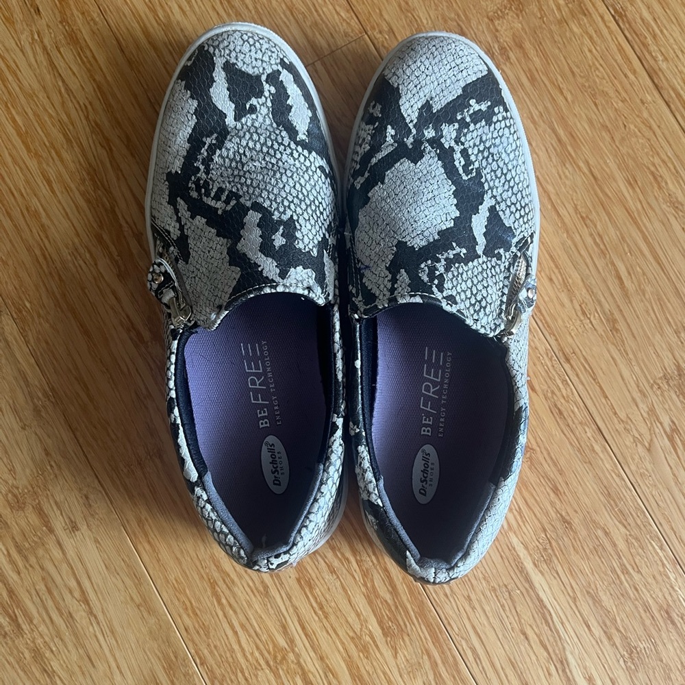 Dr. Scholl's Animal Print Patterned Slip-On Shoes